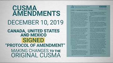 What changes have been made to the new NAFTA?