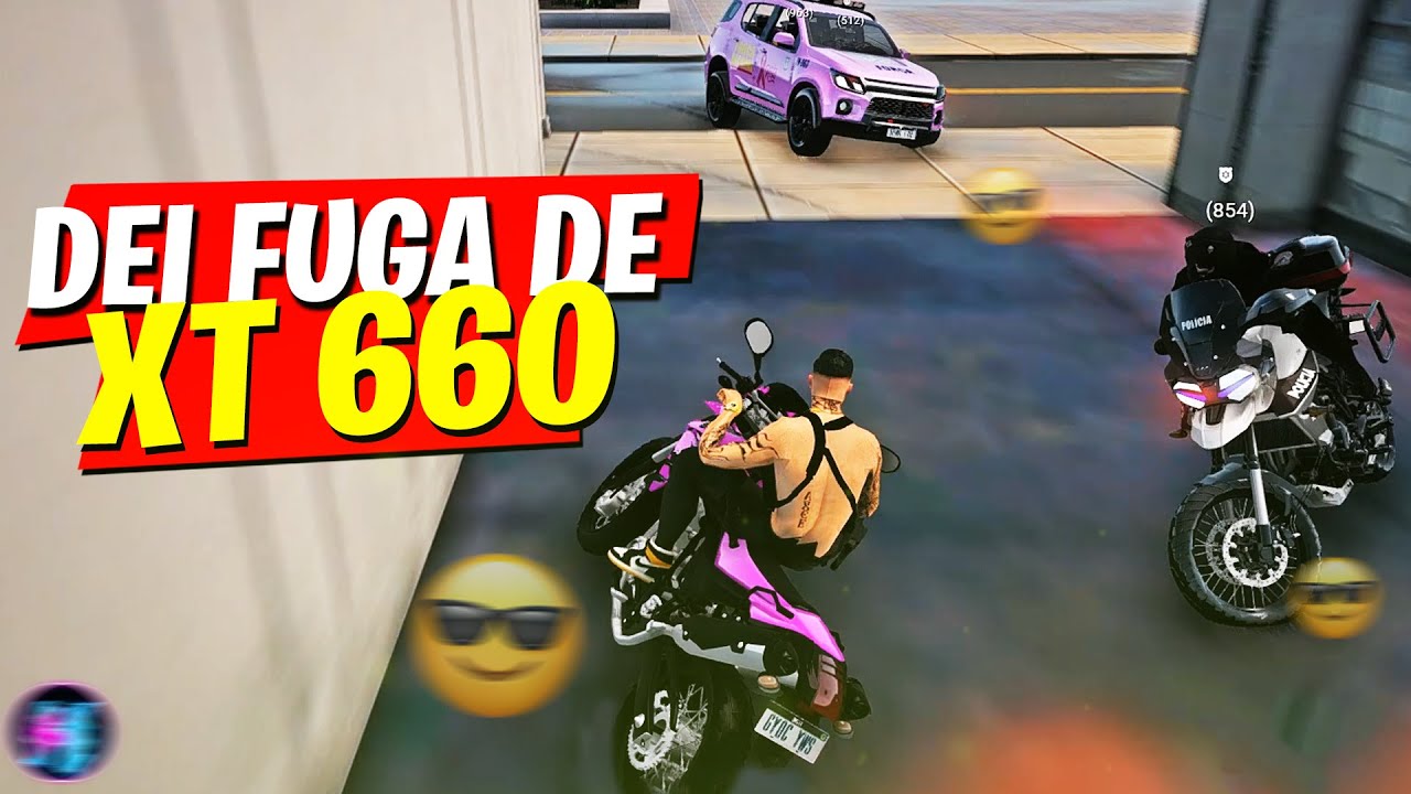 COLOMBIA NA FUGA DE MOTO X DUDA UMA DAS MELHORES GTM / GTAV RP / CIDADE  ALTA 