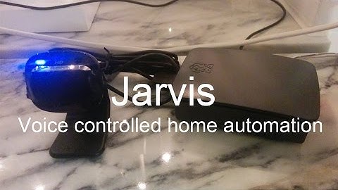 jarvis - voice controlled home automation with raspberry pi