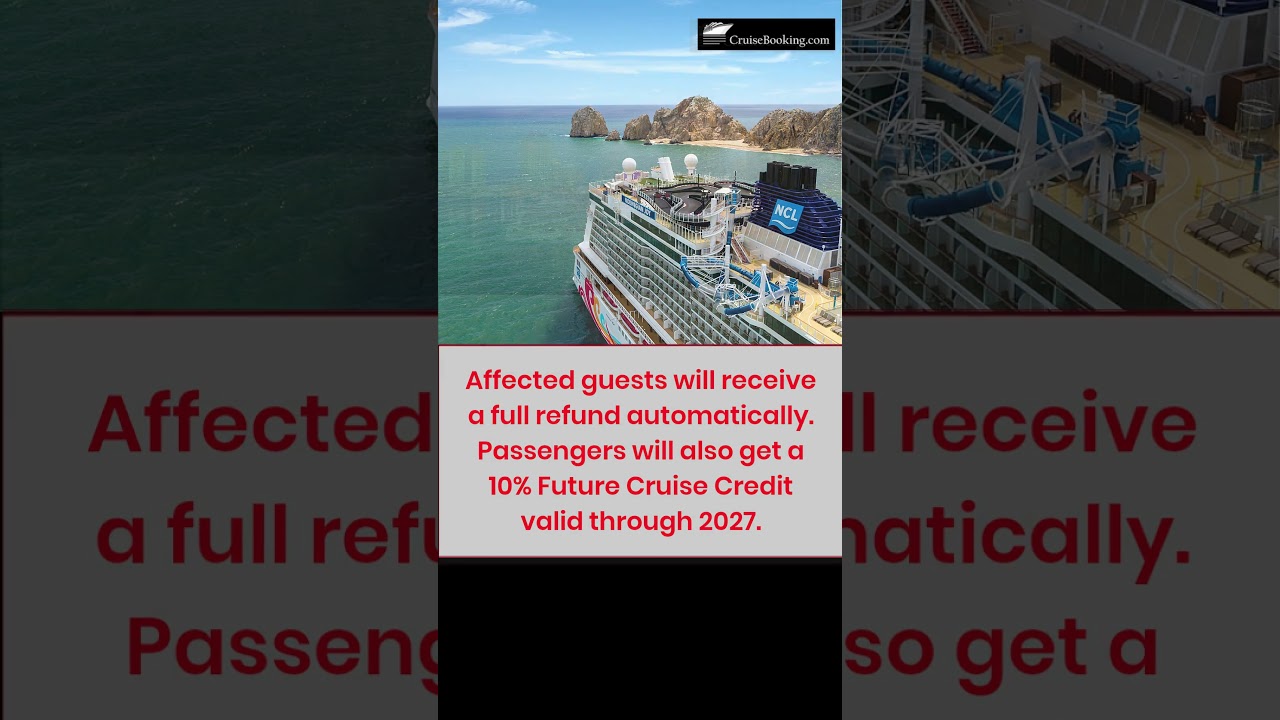 Bad news for Norwegian Joy passengers 🚢 #cruisenews #ncl #cancelled