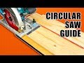 How to Make a Circular Saw Guide / Track Saw Guide How to Make a Circular Saw Guide / Track Saw Guide