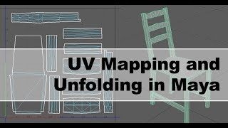 Uv Mapping And Unfolding In Maya