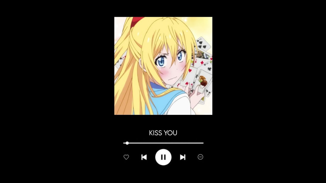 kiss you - one direction (sped up)