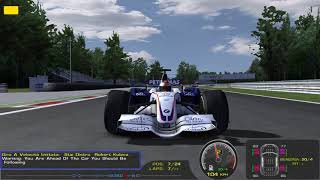 rFactor - my first race vs AI. F1.