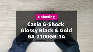 Unboxing The Casio G-Shock GA-2100GB-1A