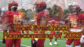 MOST LIVEST HBCU HOMECOMMING OF 2023!! TUSKEGEE UNIVERISTY VS EDWARD WATERS UNIVERSITY