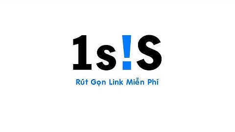 Rút gọn link miễn phí 1s.is - Extensions/Website