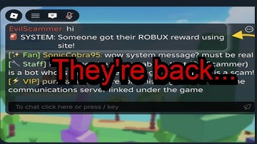 Do NOT fall for THIS ROBLOX SCAM...