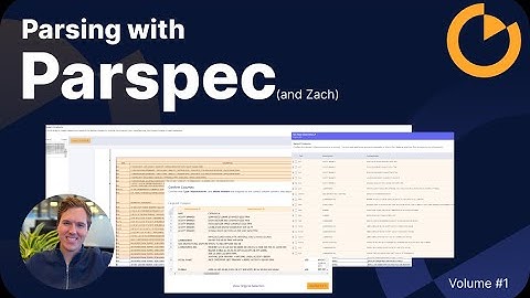 Parsing with Parspec
