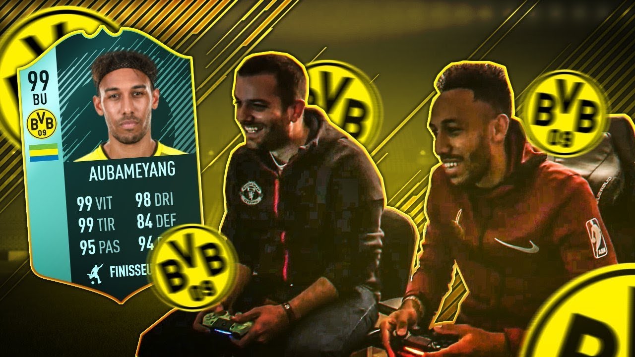 AUBAMEYANG PRO CARD FIFA18 - MONSTRUEUX - YouTube