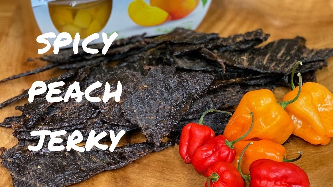 Peach Habanero Beef Jerky Recipe Beats Store Bought Hands Down! YouTube