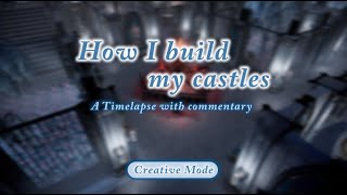 V Rising 1.0 - How I build my castles (A Timelapse with commentary)
