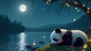 Riverside Night Sleep Music | Loopable Relaxing BGM with Baby Panda 🌙🐼 screenshot 4