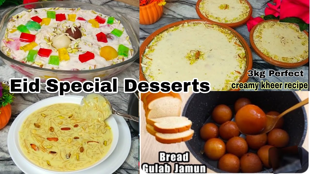 Eid Special Dessert recipes Ramadan Special recipes Eid dawat New