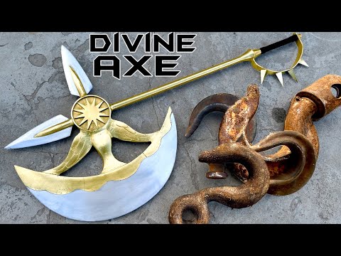 Forging DIVINE AXE RHITTA Out of Rusted Iron HOOK - The Seven Deadly Sins