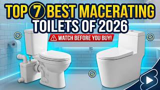 Top 7 Best Macerating Toilets of 2026 Watch Before You Buy