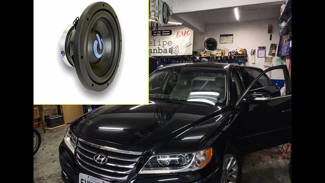 Azera com Amp e Sub da On Audio 12 pol e 2 vias Hertz subwoofer price philippines