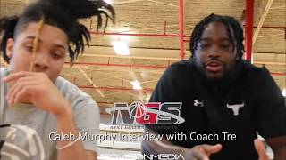 In The Lab W Caleb Murphy And Coach Tre