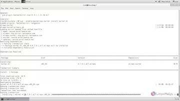 How to update Kernel version on CentOS 7