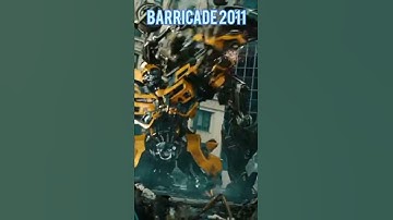 Barricade evolution (2005-2020)