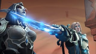 Sylvanas Defeat Cinematic Sanctum Of Final Cinematic9.1 Chain Of Shadowlands