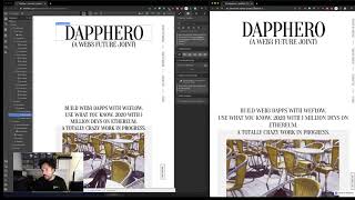 DappHero - Watch me convert a template website to be web3 enabled in SECONDS.