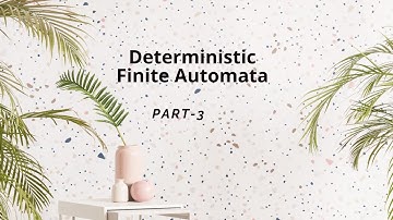 Deterministic Finite Automata: Basic definition, Notation