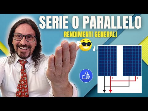 Video: Cablate i pannelli solari in serie o in parallelo?