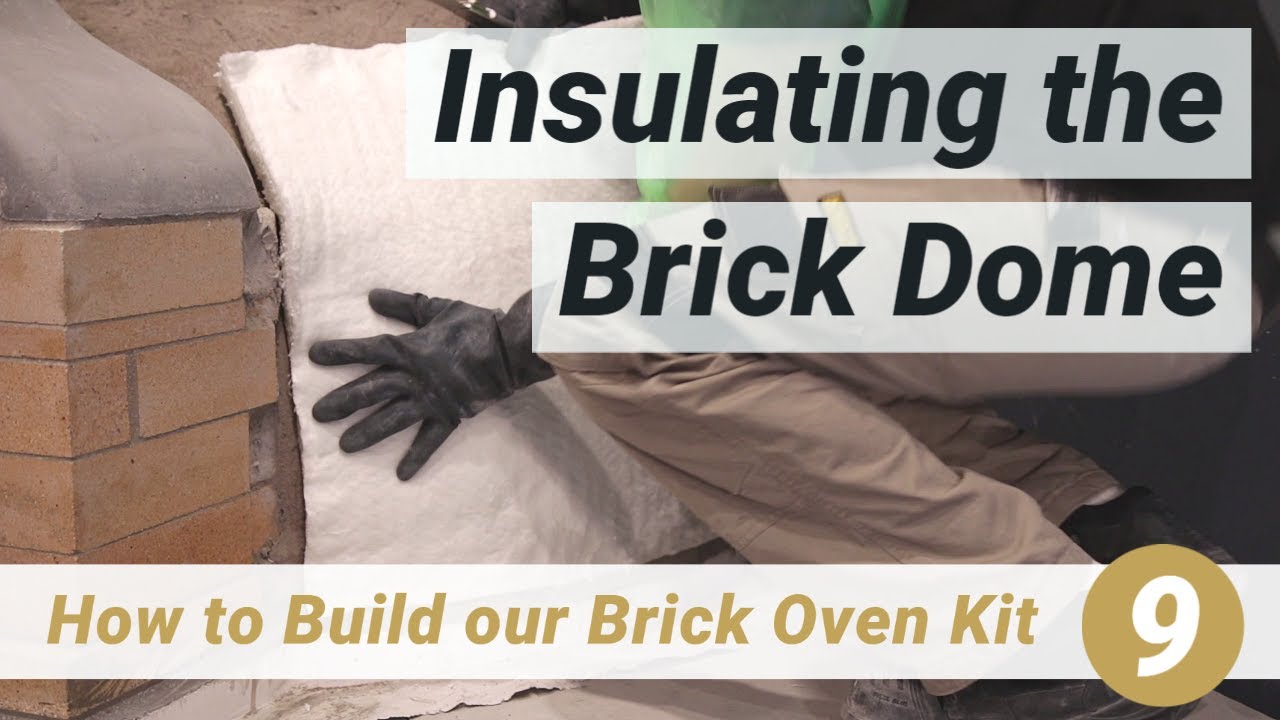 Insulation Blanket For Brick Oven - 1 Thick