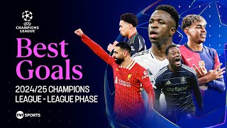 BEST GOALS! UEFA Champions League 2024/25 League Phase ft. Salah, Duran, Nwaneri, Yamal & MORE! 😮‍💨