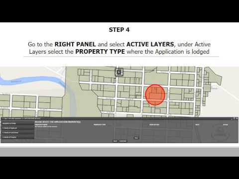 E-Lodgement Property Selection Video