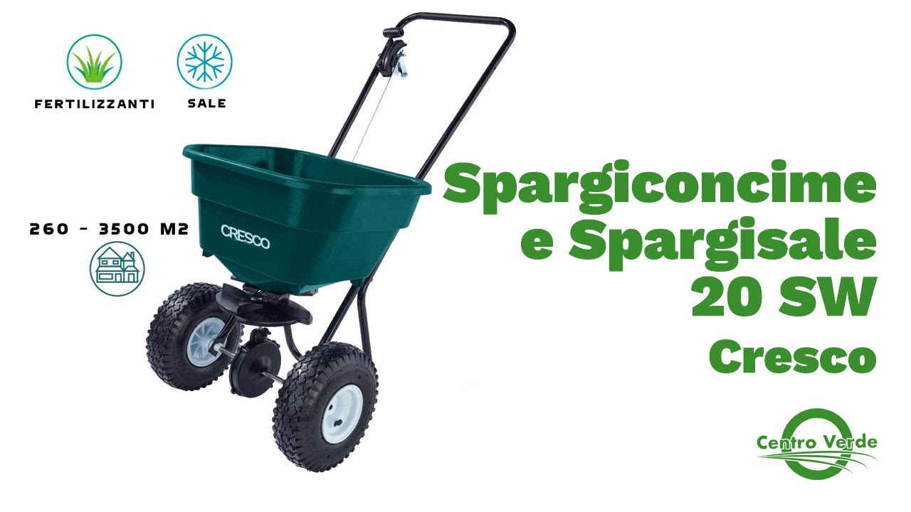 Spargiconcime - Spargisale 20 SW di Cresco