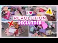 I HEART REVOLUTION EYESHADOW DECLUTTER - Time to be ruthless! 👏🏻