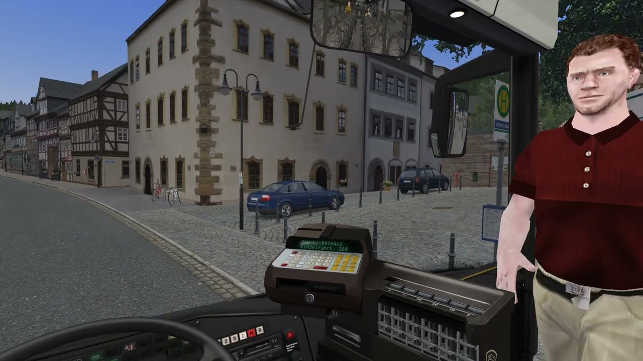 OMSI 2. Thüringer Wald: Line 739 Bad Lemnitz Grundschule-Lichtenchain Sportplatz.