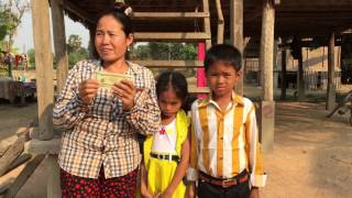 Jin And Nytas Mother Thank To Mr. Seng Kaing