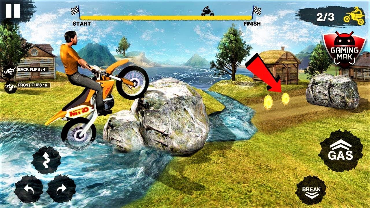 Stunt Bike Racing Tricks Master - Free Games 2020 / Hard Levels 01 - 08 / Android Gameplay - HD