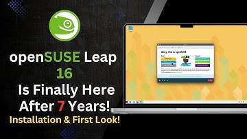 Installing openSUSE Leap 16 – First Look at the New Linux Experience!