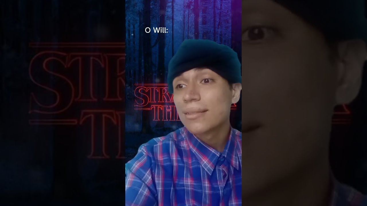 O Will tentando se declarar pro Mike em Stranger Things 