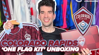 One Flag Kit 💜🩵 | Colorado Rapids 2024 Home Kit Unboxing