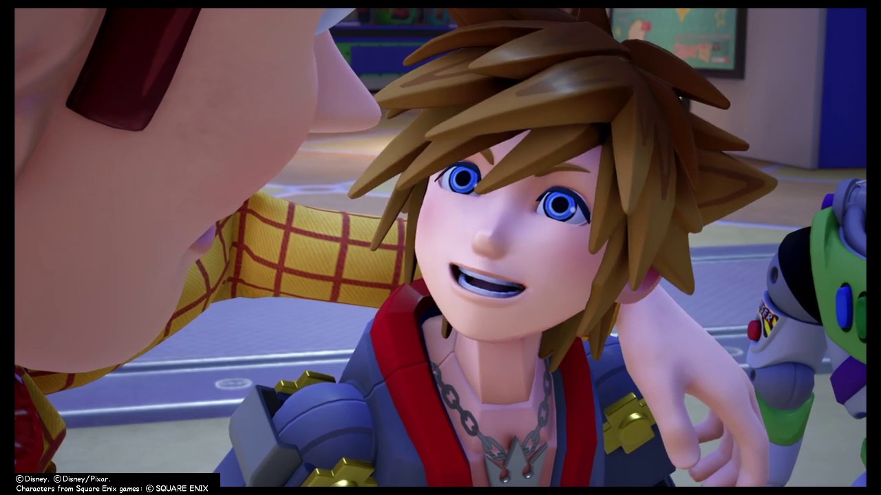 Kingdom Hearts 3 Toy Box World Ending Cutscene (Toy Story World
