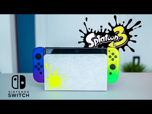 Nintendo Switch OLED Splatoon 3 Special Edition Unboxing! - YouTube
