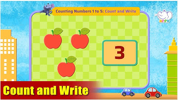 K1 - Module 1 - Exercise 2 - Count and Write the Numbers | Appu Series | Kindergarten Math Learning