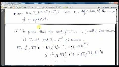 M Sc-2/Functional Analysis/Continuous Linear Transformation/Class-10