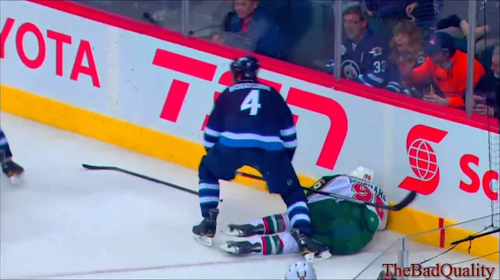 Bogosian hits PM Bouchard from behind