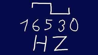 16530 hz square
