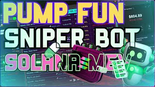 Celebrity Solana MEV Sniper Bot Full Setup | Pump.fun Token Launch Demo + Trading Tips Profile