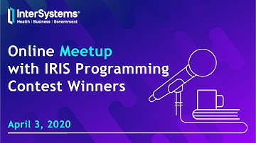 Online Meetup with IRIS Programming Contest Winners