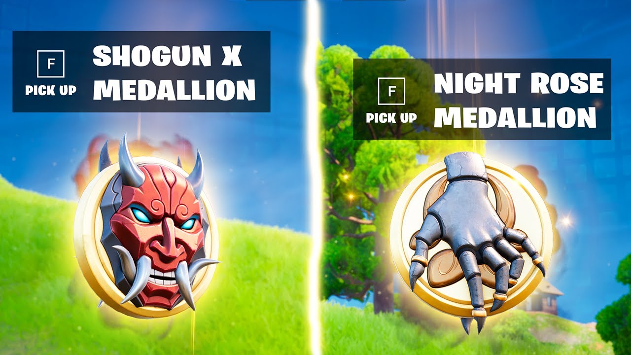 Best Medallions EVER?! Guide to All Medallions in Chapter 6 Season 1 Hunters | Fortnite Tips