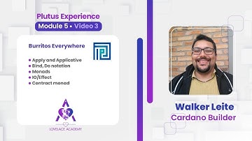 Module 5 episode 3 Plutus experience IO / Effect Contract monad #purescript #cardano #ada