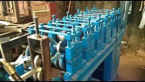 Gypsum Channel Machine - Perimeter and Ceiling Section 2 in 1 Machine Fully Automatic.